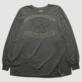 Jacksonville Jaguars NFL 2000s Long Sleeve T-shirt - Dark Heather Gray Vintage - Fanatics