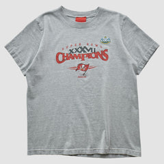 Tampa Bay Buccaneers Reebok 2003 T-shirt - Heather Gray Vintage - Fanatics