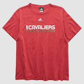 Adidas Cleveland Cavaliers 2010s T-shirt Red Vintage