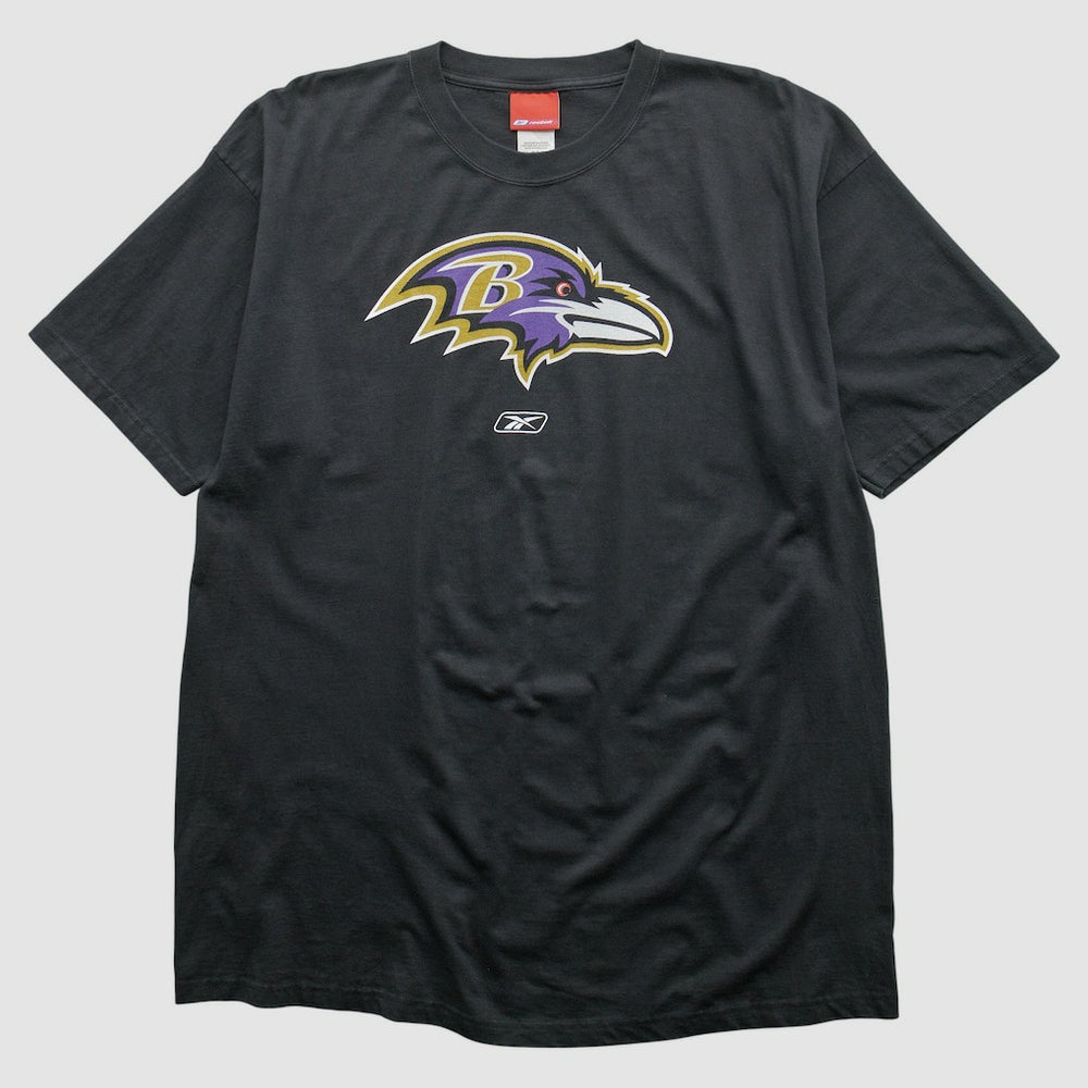 Baltimore Ravens Reebok 2000s T-shirt - Black Vintage - Fanatics