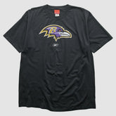 Baltimore Ravens Reebok 2000s T-shirt - Black Vintage - Fanatics