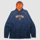 Chicago Bears Reebok 2000s Hooded Pullover Sweatshirt - Navy Vintage - Fanatics
