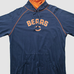 Chicago Bears Reebok 2000s Hooded Pullover Sweatshirt - Navy Vintage - Fanatics
