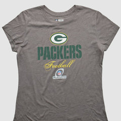 Green Bay Packers NFL 2000s T-shirt - Heather Gray Vintage - Fanatics