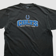 Indianapolis Colts Reebok 2000s T-shirt - Black Vintage - Fanatics