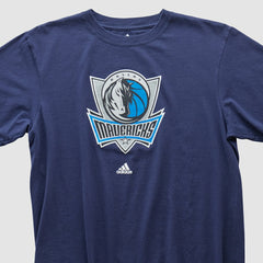 Adidas Dallas Mavericks 2000s T-shirt Navy Vintage