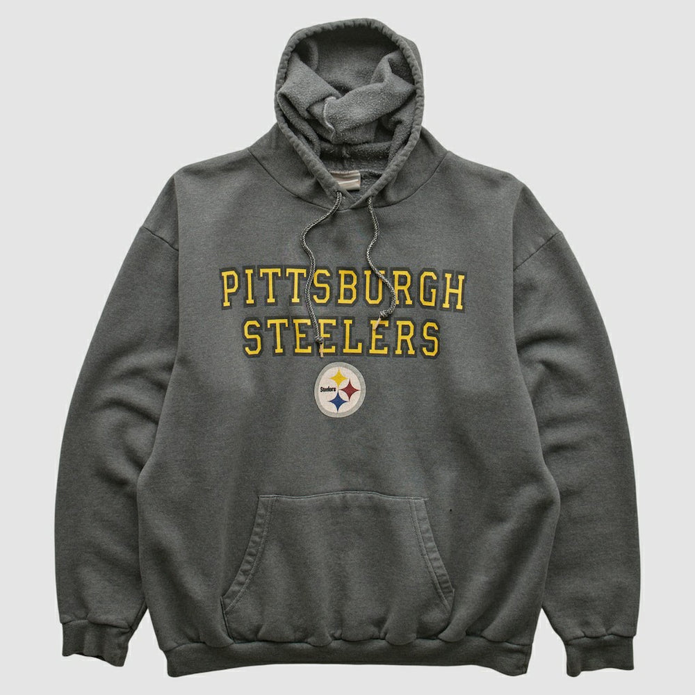 Pittsburgh Steelers NFL 2000s Hooded Sweatshirt - Black Vintage - Fanatics