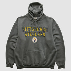 Pittsburgh Steelers NFL 2000s Hooded Sweatshirt - Black Vintage - Fanatics