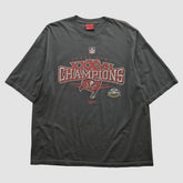 Tampa Bay Buccaneers Reebok 2003 T-shirt - Charcoal Vintage - Fanatics