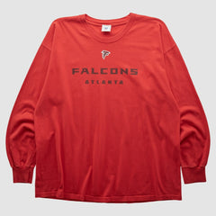 Atlanta Falcons NFL 2000s Long Sleeve T-shirt - Red Vintage - Fanatics