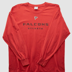 Atlanta Falcons NFL 2000s Long Sleeve T-shirt - Red Vintage - Fanatics