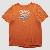 Vintage Oklahoma City Thunder Go-to Tee 2010s T-shirt Orange