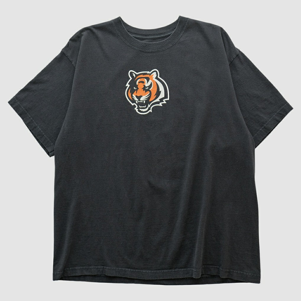 Cincinnati Bengals Reebok 2000s T-shirt - Black Vintage - Fanatics