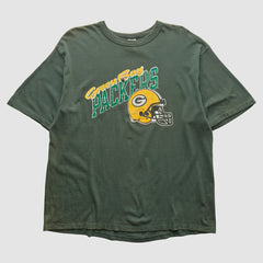 Green Bay Packers Champion 90s T-shirt - Green Vintage - Fanatics