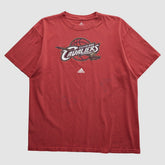 Adidas Cleveland Cavaliers 2010s T-shirt Maroon Vintage