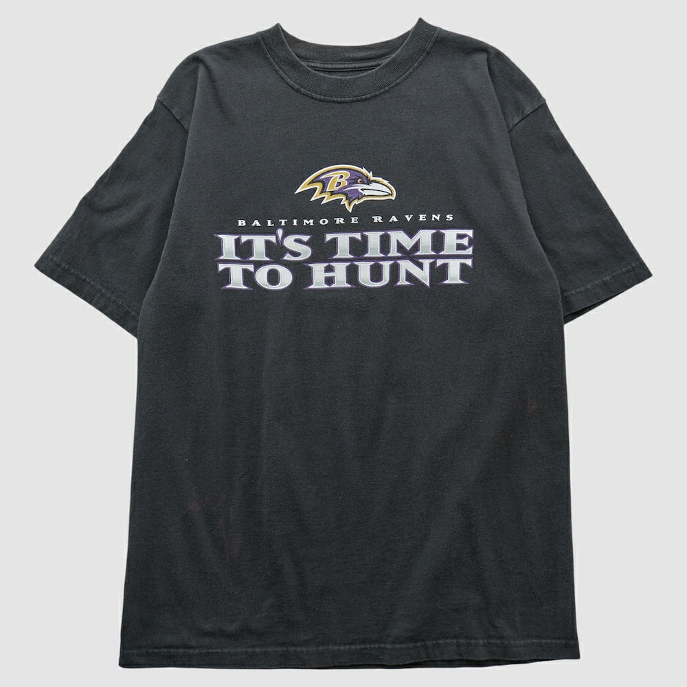 Baltimore Ravens Reebok 2000s T-shirt - Black Vintage - Fanatics