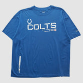 Indianapolis Colts Reebok 2000s T-shirt - Blue Vintage - Fanatics
