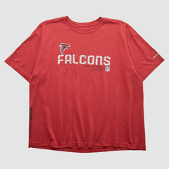 Atlanta Falcons Reebok 2000s T-shirt - Red Vintage - Fanatics