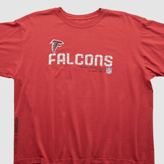 Atlanta Falcons Reebok 2000s T-shirt - Red Vintage - Fanatics