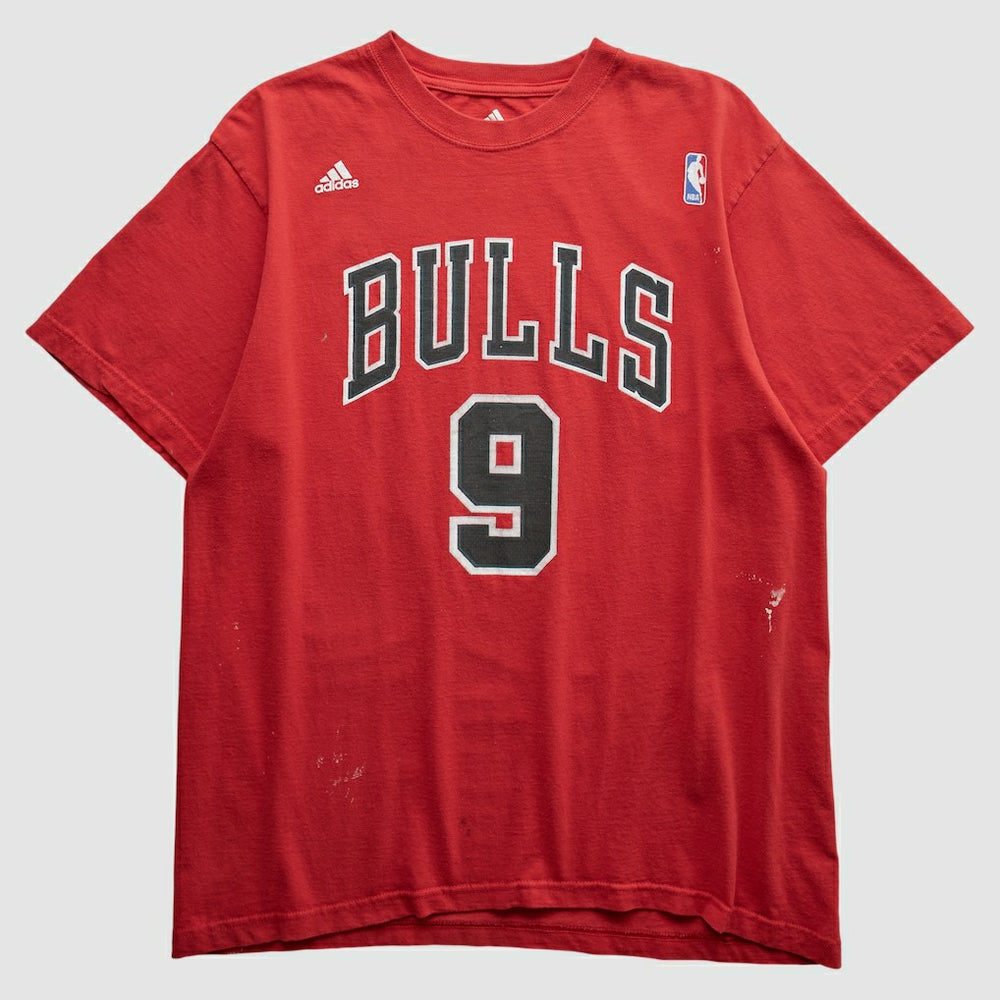 Adidas Chicago Bulls 2010s T-shirt Red Vintage