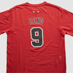 Adidas Chicago Bulls 2010s T-shirt Red Vintage