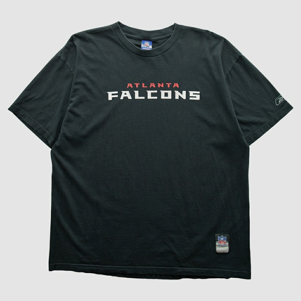 Atlanta Falcons Reebok 2000s T-shirt - Black Vintage - Fanatics