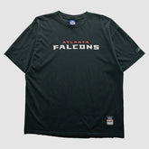 Atlanta Falcons Reebok 2000s T-shirt - Black Vintage - Fanatics