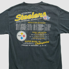 Pittsburgh Steelers Alstyle 2006 T-shirt - Charcoal Vintage - Fanatics