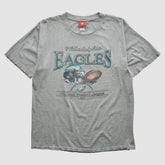 Philadelphia Eagles NFL 2000s T-shirt - Heather Gray Vintage - Fanatics