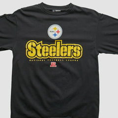 Pittsburgh Steelers NFL 2000s Long Sleeve T-shirt - Black Vintage - Fanatics