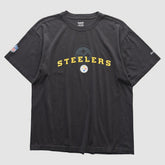 Pittsburgh Steelers Reebok 2000s T-shirt - Black Vintage - Fanatics