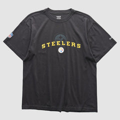 Pittsburgh Steelers Reebok 2000s T-shirt - Black Vintage - Fanatics