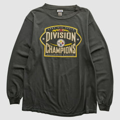 Pittsburgh Steelers CSA 2004 Long Sleeve T-shirt - Charcoal Vintage - Fanatics