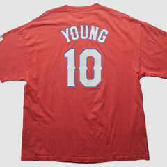 Texas Rangers Majestic 2000s T-shirt Discount