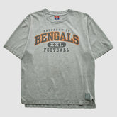 Cincinnati Bengals Reebok 2000s T-shirt - Heather Gray Vintage - Fanatics