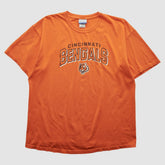 Cincinnati Bengals Reebok 2000s T-shirt - Orange Vintage - Fanatics