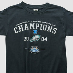 Philadelphia Eagles Alstyle 2004 T-shirt - Black Vintage - Fanatics