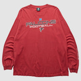 Atlanta Falcons Team Edition Apparel 2010s Long Sleeve T-shirt - Red Vintage - Fanatics