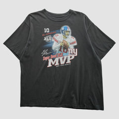 Superbowl XLII MVP Reebok 2008 T-shirt - Black Vintage - Fanatics