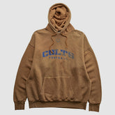 Indianapolis Colts NFL 2000s Hooded Pullover Sweatshirt - Brown Vintage - Fanatics