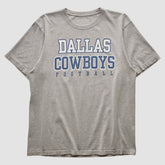 Dallas Cowboys Dallas Cowboys Authentic 2000s T-shirt - Heather Gray Vintage - Fanatics