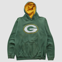 Green Bay Packers NFL 2000s Hooded Pullover Sweatshirt - Green Vintage - Fanatics