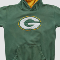 Green Bay Packers NFL 2000s Hooded Pullover Sweatshirt - Green Vintage - Fanatics