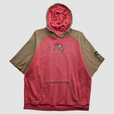 Tampa Bay Buccaneers Reebok 2000s Hooded Pullover Sweatshirt - Red Vintage - Fanatics