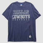 Dallas Cowboys Reebok 2000s T-shirt - Navy Vintage - Fanatics