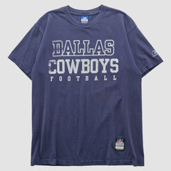 Dallas Cowboys Reebok 2000s T-shirt - Navy Vintage - Fanatics