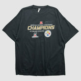 Pittsburgh Steelers Alstyle 2010 T-shirt - Black Vintage - Fanatics