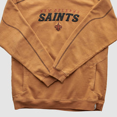 New Orleans Saints 2000s Hooded Pullover Sweatshirt - Tan Vintage - Fanatics