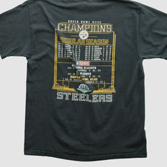 Pittsburgh Steelers NFL 2009 T-shirt - Black Vintage - Fanatics