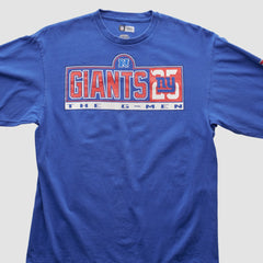 New York Giants NFL 2000s Long Sleeve T-shirt - Blue Vintage - Fanatics